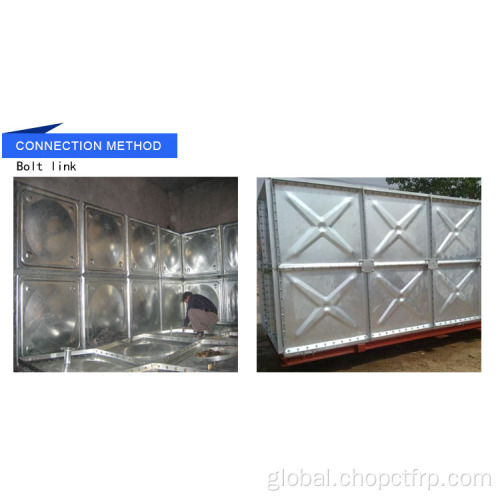 Water tank Hot Dipped Galvanized Water Tank Panel Supplier